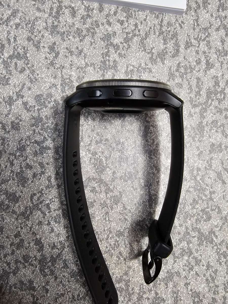 Garmin Venu 3 GPS Smart Watch 45mm Slate Stainless Steel Bezel with Black Case and Silicone Band