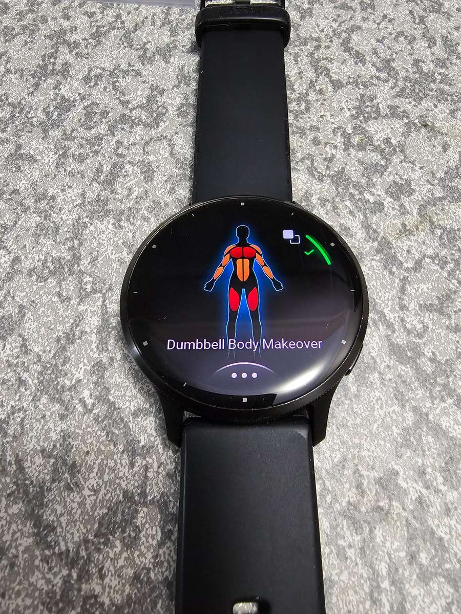 Garmin Venu 3 GPS Smart Watch 45mm Slate Stainless Steel Bezel with Black Case and Silicone Band