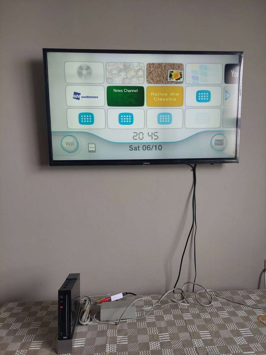 Nintendo wii console