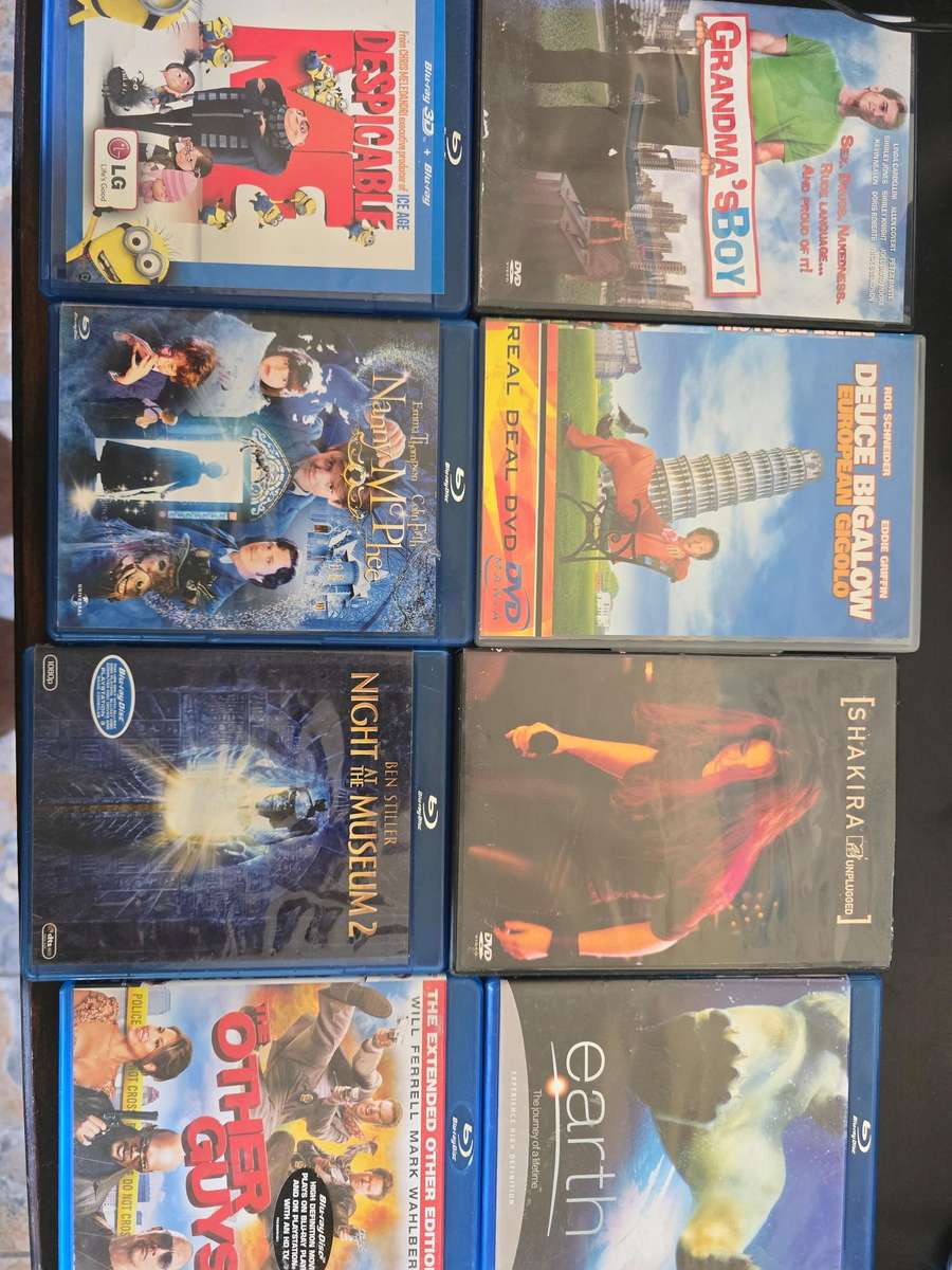 BLUE RAY CD'S AND MOVIES FOR SALE GRAB THEM NOW LAST ONE! BARGAIN!