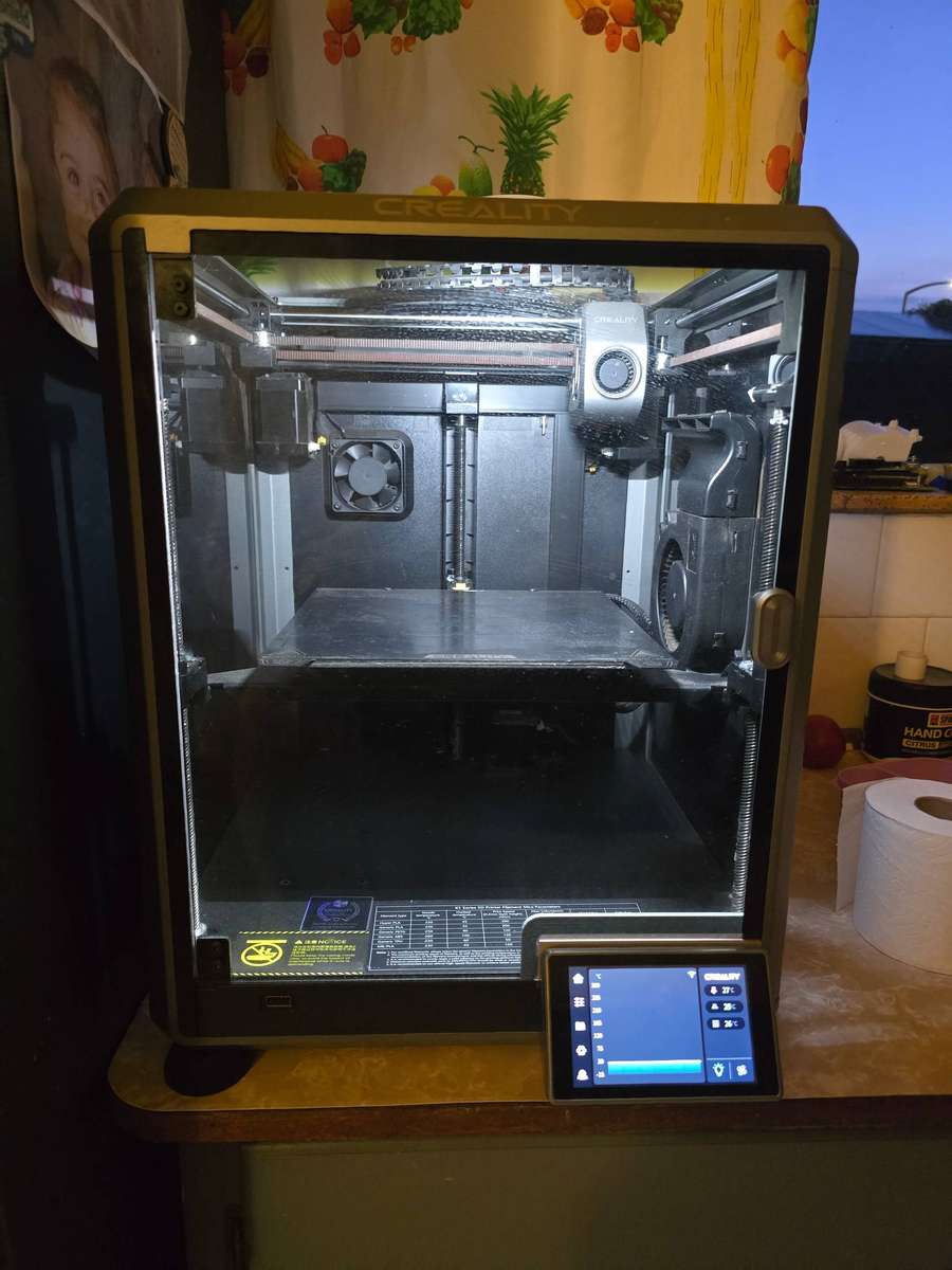 Creality K1 3D PRINTER! LOW HOURS COMES IN ORIGINAL BOX LAST ONE 100% WORKING CONDITION!