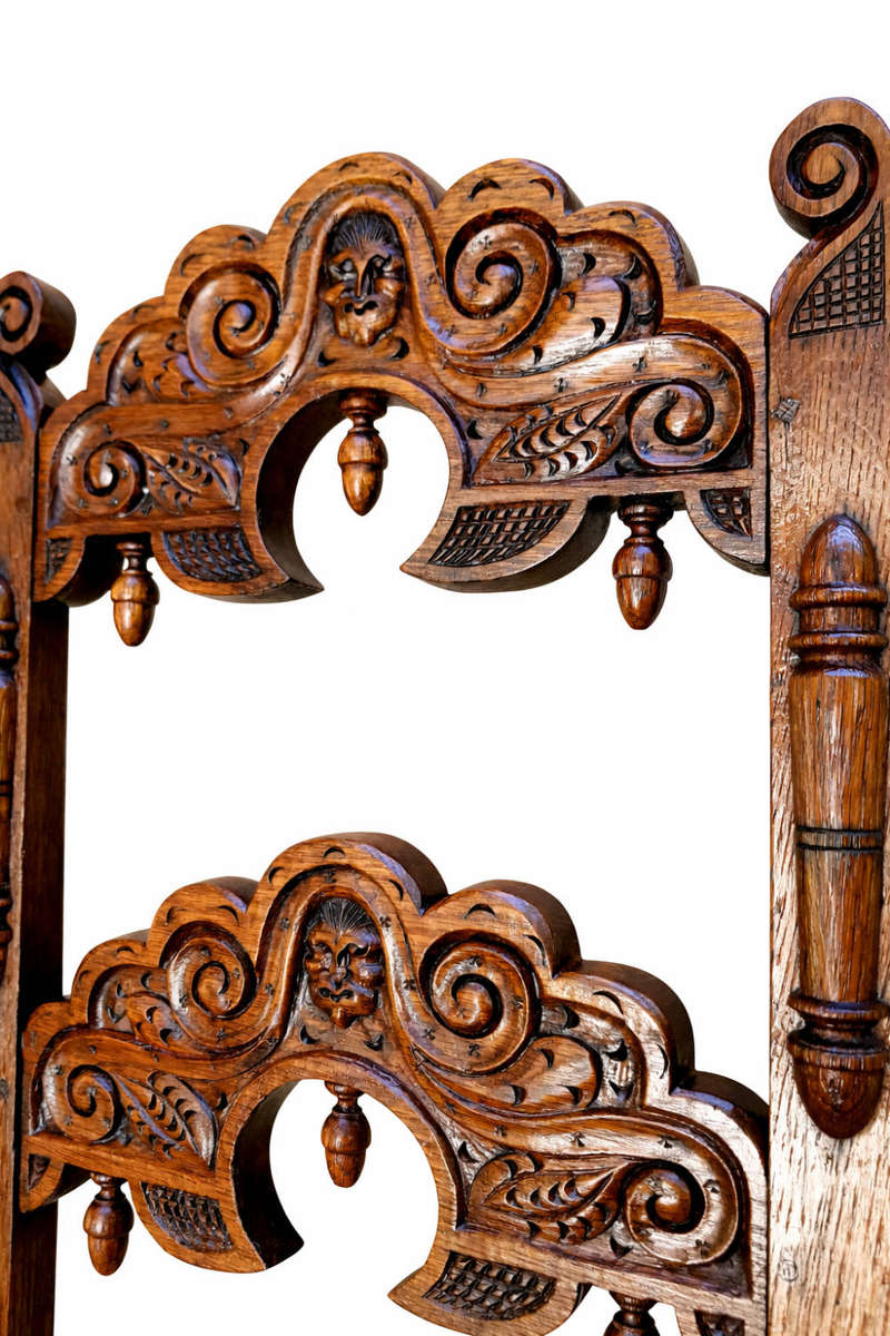 17th century South Yorkshire Oak Chair ~ Circa 1660 - 1680.