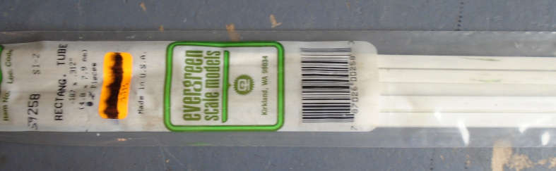 EVERGREEN - 6 X 4.8X7.9mm RECTANGULAR, IN PKT X 350mm