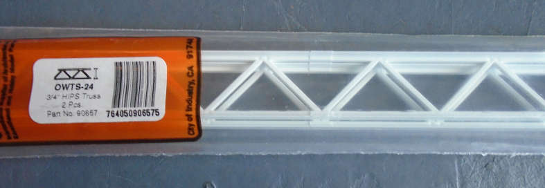 PLASTRUCT - 2 X 3/4" TRUSS, IN PKT, L-300mm