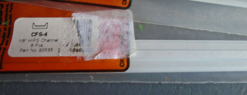 PLASTRUCT - 8 X 1/8 CHANNEL IN PKT, L - 385mm