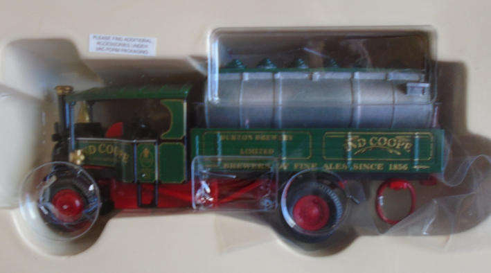 CORGI 1/50 SCALE - FODEN STEAM WAGON W/TANK - BOXED