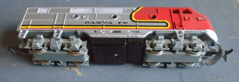 LIFE-LIKE HO SCALE - SANTA FE DIESEL LOCO