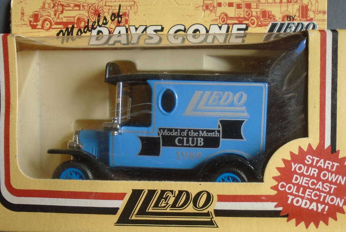 DAYS GONE - LLEDO MODEL OF THE MONTH CLUB VAN, BOXED