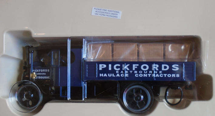 CORGI 1/50 SCALE - FODEN DROPSIDE WAGON W/CRATES - BOXED