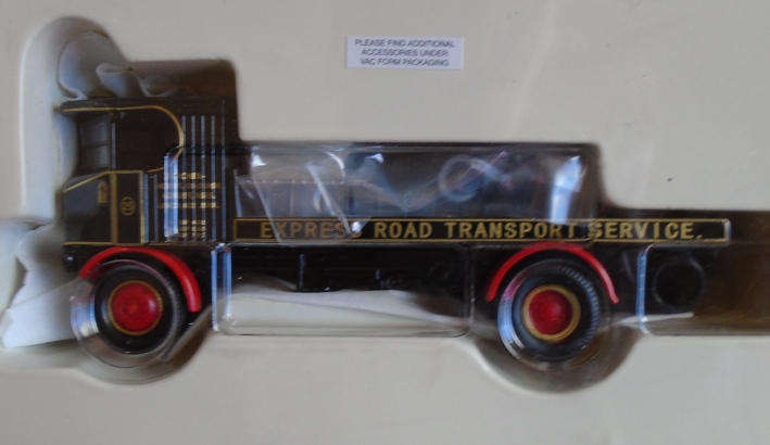 CORGI 1/50 SCALE - SENTINEL PLATFORM WAGON  W/OIL DRUMS - BOXED