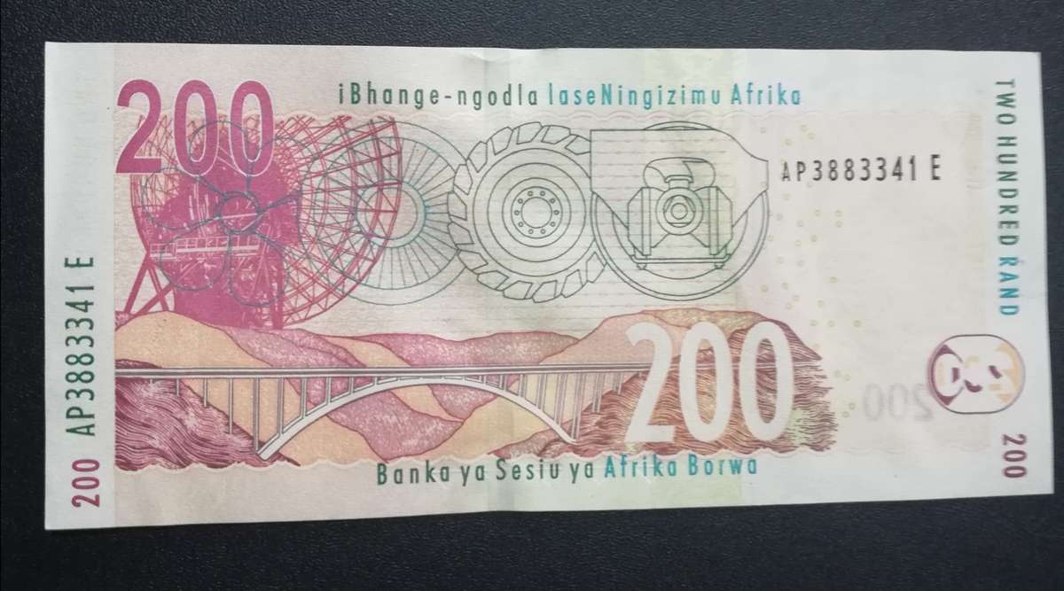 Mboweni R200 NOTE Uncirculated Condition