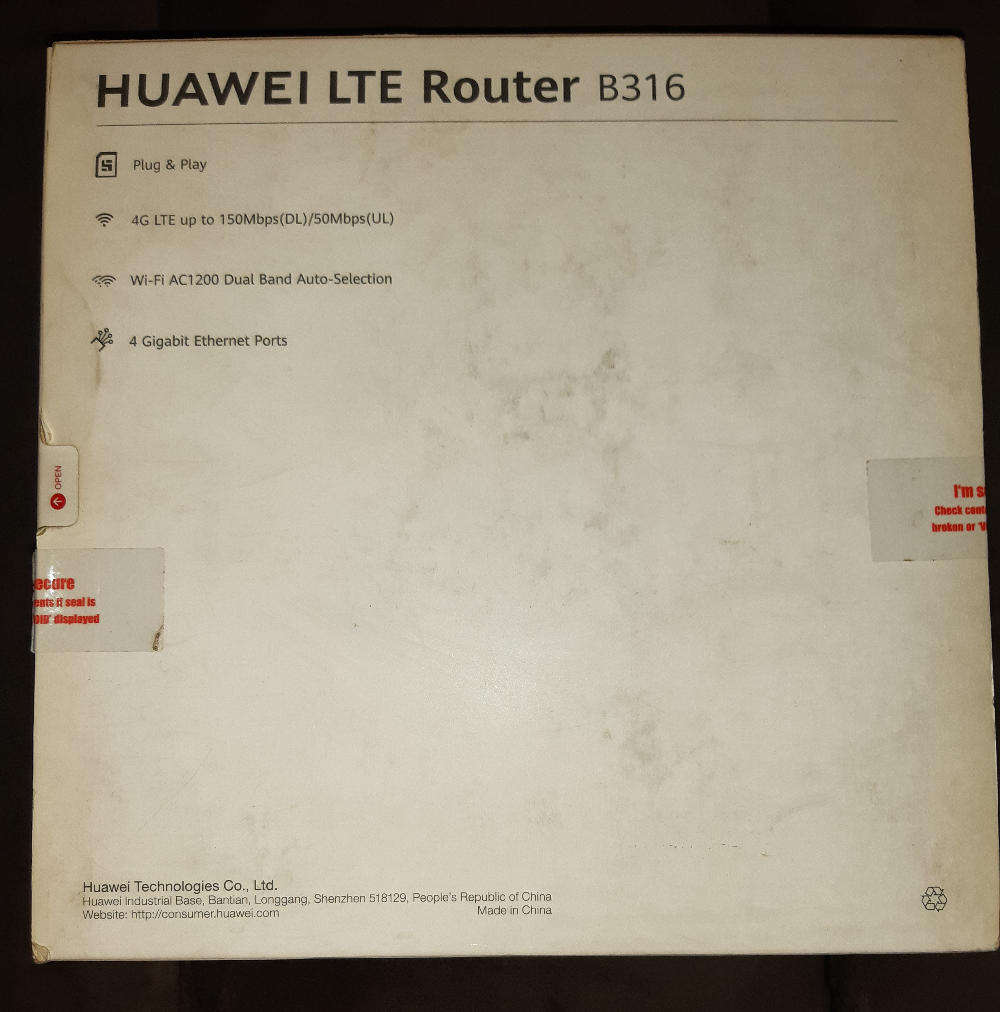 HUAWEI LTE ROUTER