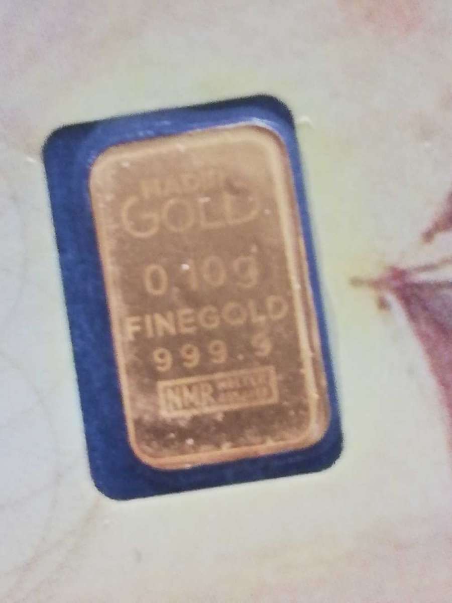 KARATBAR CASHGOLD CARDS - GOLD 999.9 PURITY (24CT) 0.1g