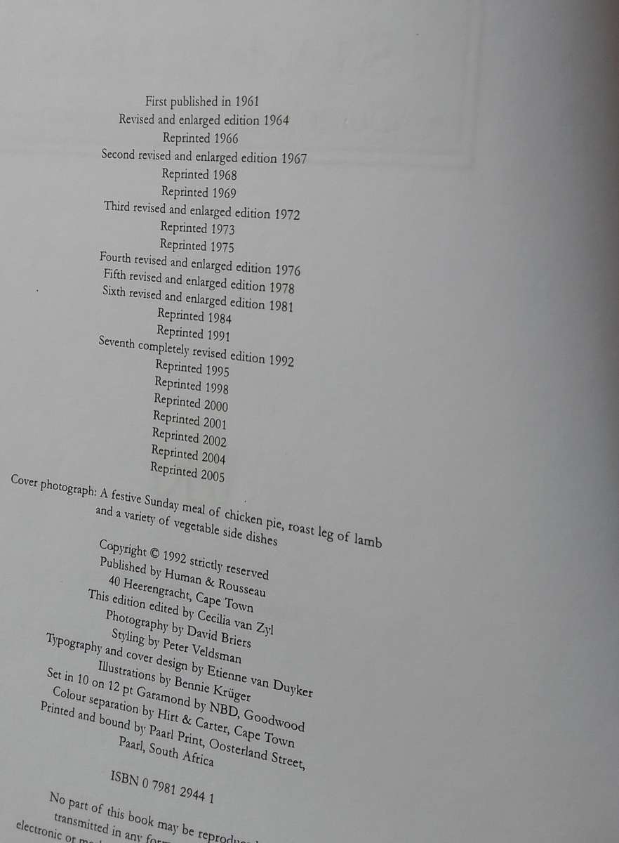 Cook and Enjoy it (SJA De Villiers)