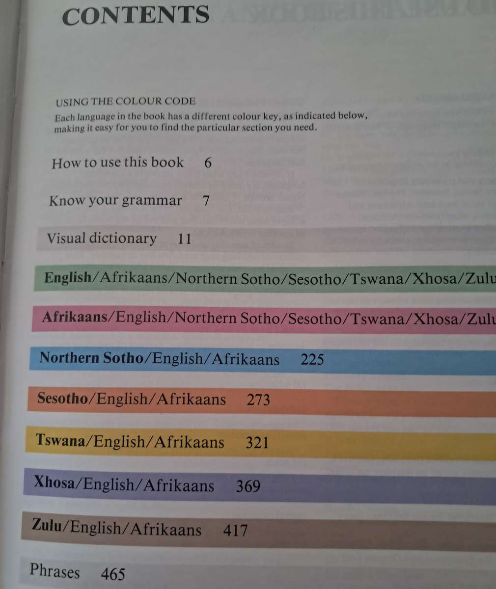 Multi-Language Dictionary and Phrase Book