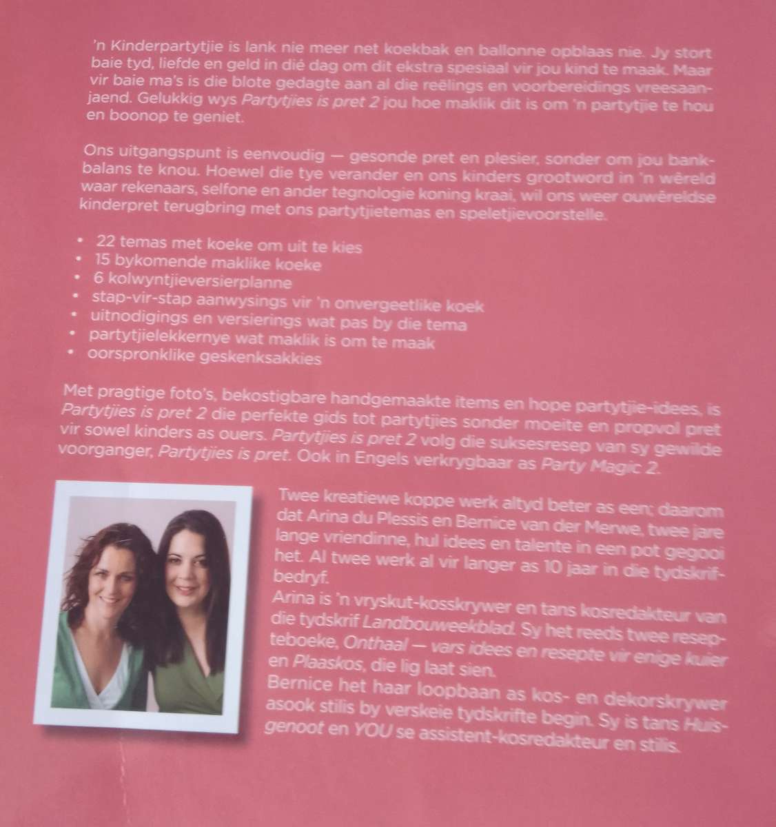 Partytjies is Pret vir Seuns en Meisies 2  (Arina Du Plessis & Bernice van der Merwe)