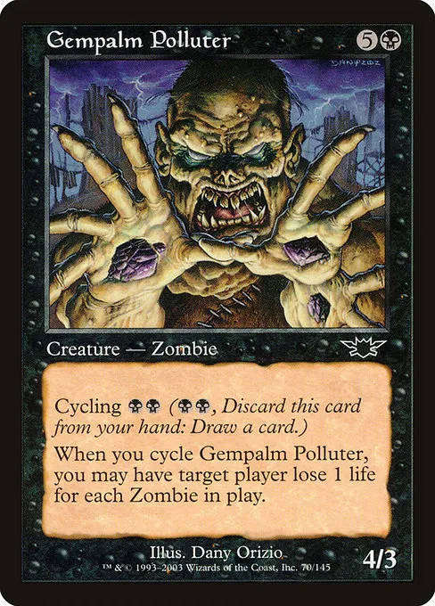 Black Zombie - Magic the Gathering Starter Deck