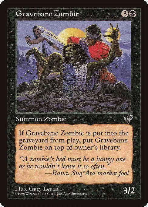 Black Zombie - Magic the Gathering Starter Deck