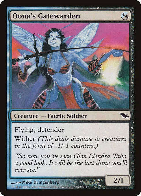 Blue & Black Faeries - Magic the Gathering Starter Deck