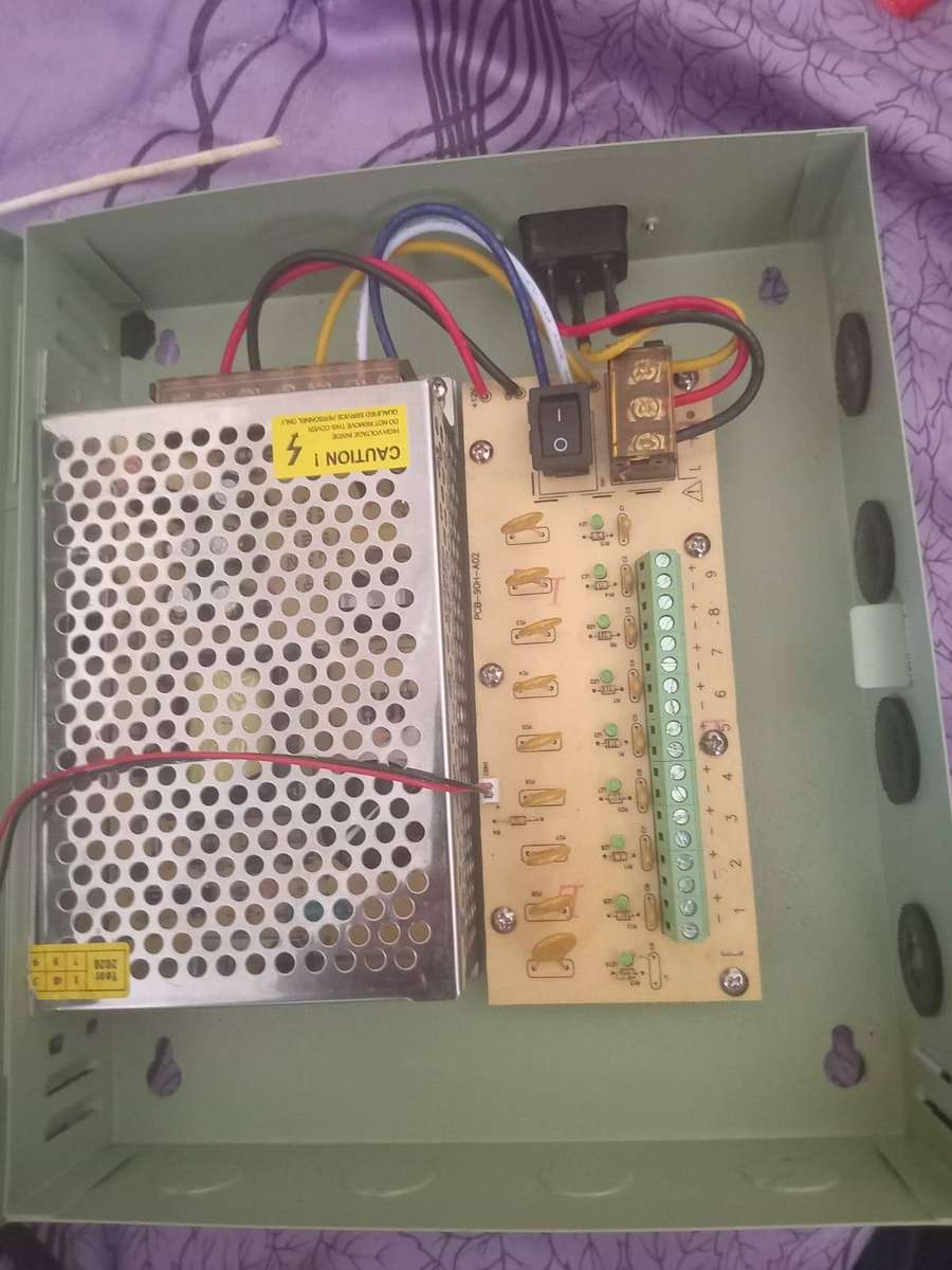 9 Camera 9 Channel 12V Dc Power Supply