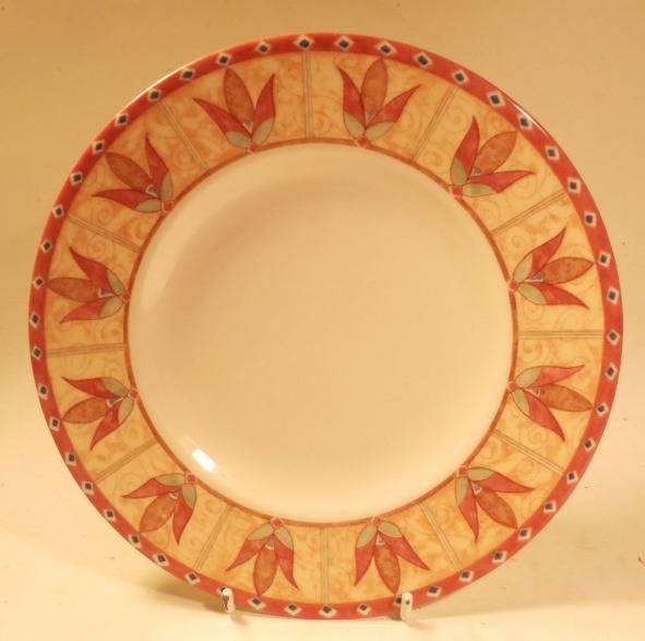 JOHNSON BROS. ENGLISH PORCELAIN TEA TRIOS ' PAPYRUS ' deco design - 7 trios available