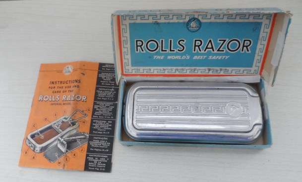 VINTAGE 1927  ROLLS RAZOR  complete shaving kit  IMPERIAL MODEL  EPH 4064
