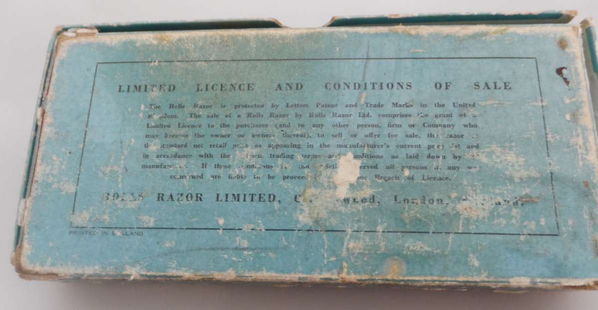 VINTAGE 1927  ROLLS RAZOR  complete shaving kit  IMPERIAL MODEL  EPH 4064