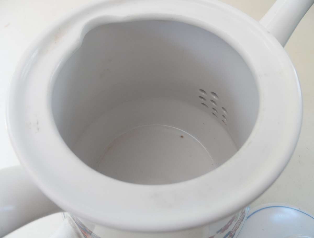 NORITAKE PROGRESSION CHINA ' MING GARDEN LIDDED TEA / COFFEE POT  No 9066.  REPLACEMENT ITEM