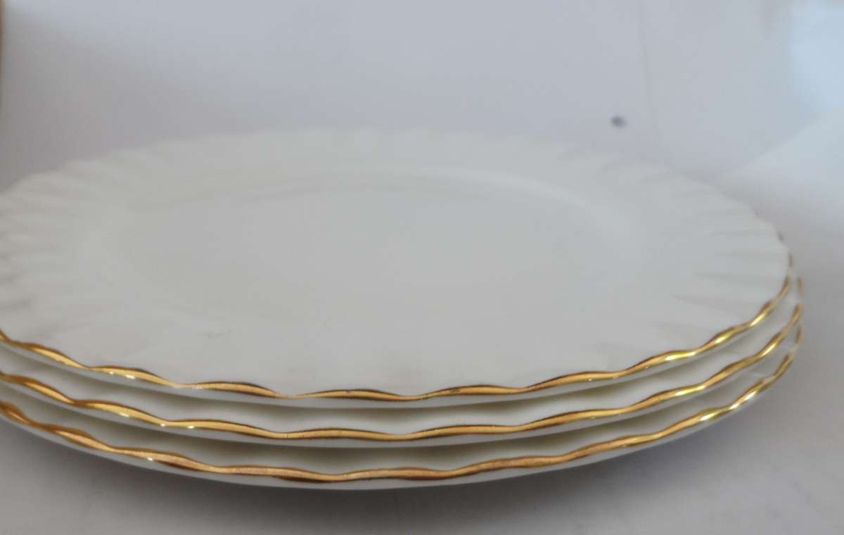 ROYAL ALBERT CAKE / SIDE PLATE , ' Val D'or '      replacement item ,  3 available