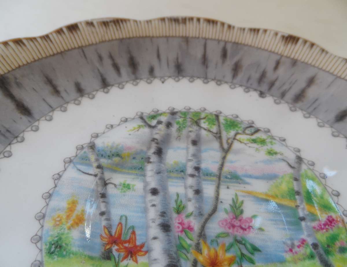 ROYAL ALBERT  '  SILVER MAPLE  ' SAUCER ' replacement item , 3 available