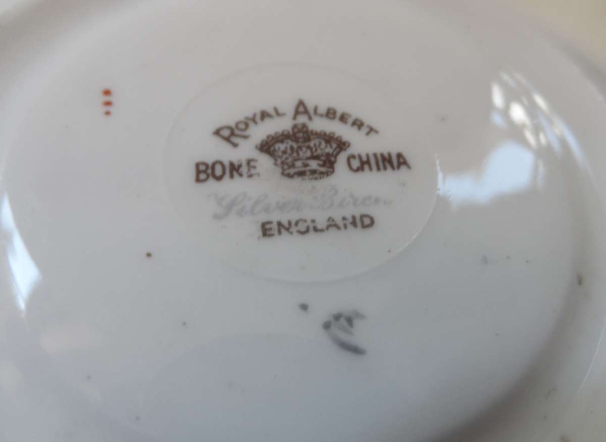 ROYAL ALBERT  '  SILVER MAPLE  ' SAUCER ' replacement item , 3 available