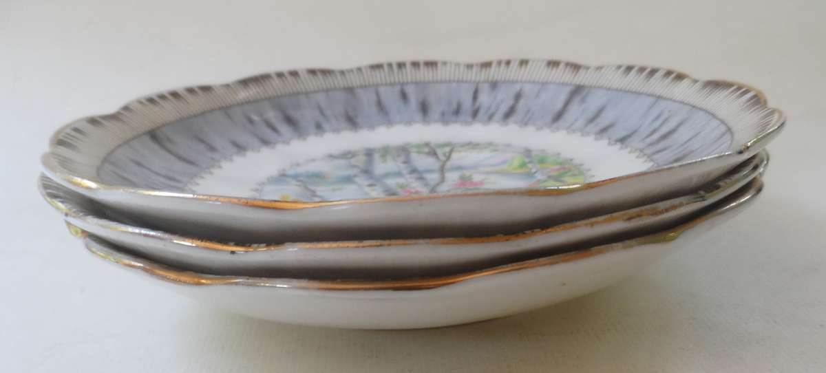 ROYAL ALBERT  '  SILVER MAPLE  ' SAUCER ' replacement item , 3 available