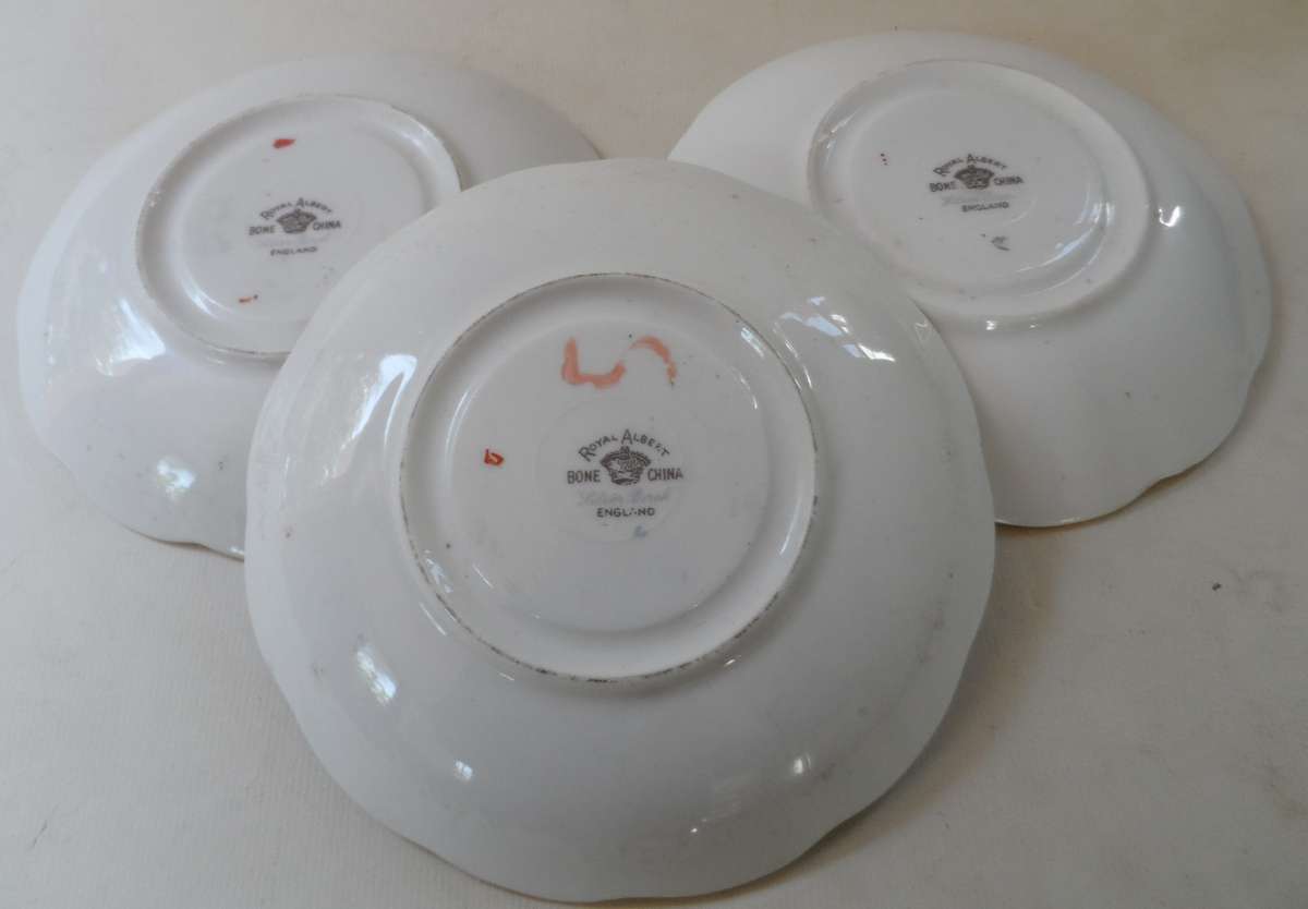 ROYAL ALBERT  '  SILVER MAPLE  ' SAUCER ' replacement item , 3 available