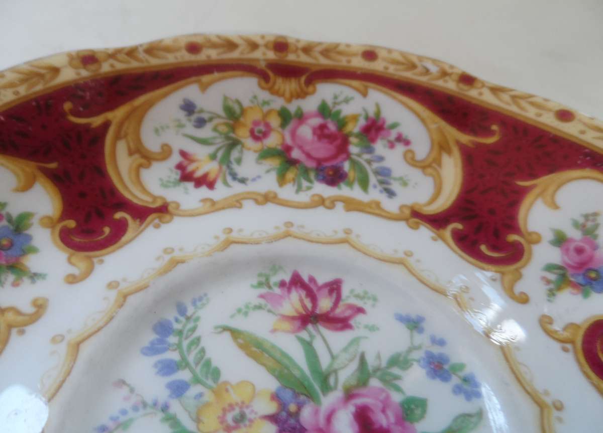 ROYAL ALBERT SAUCER ' LADY HAMILTON ' replacement item , 1 available