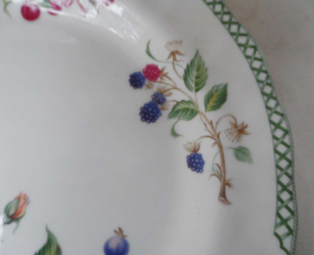 ROYAL DOULTON  DEEP WELLED DINNER PLATES  '  VICTORIAN GARDENS   ' Design TC1176 REPLACEMENT ITEMS