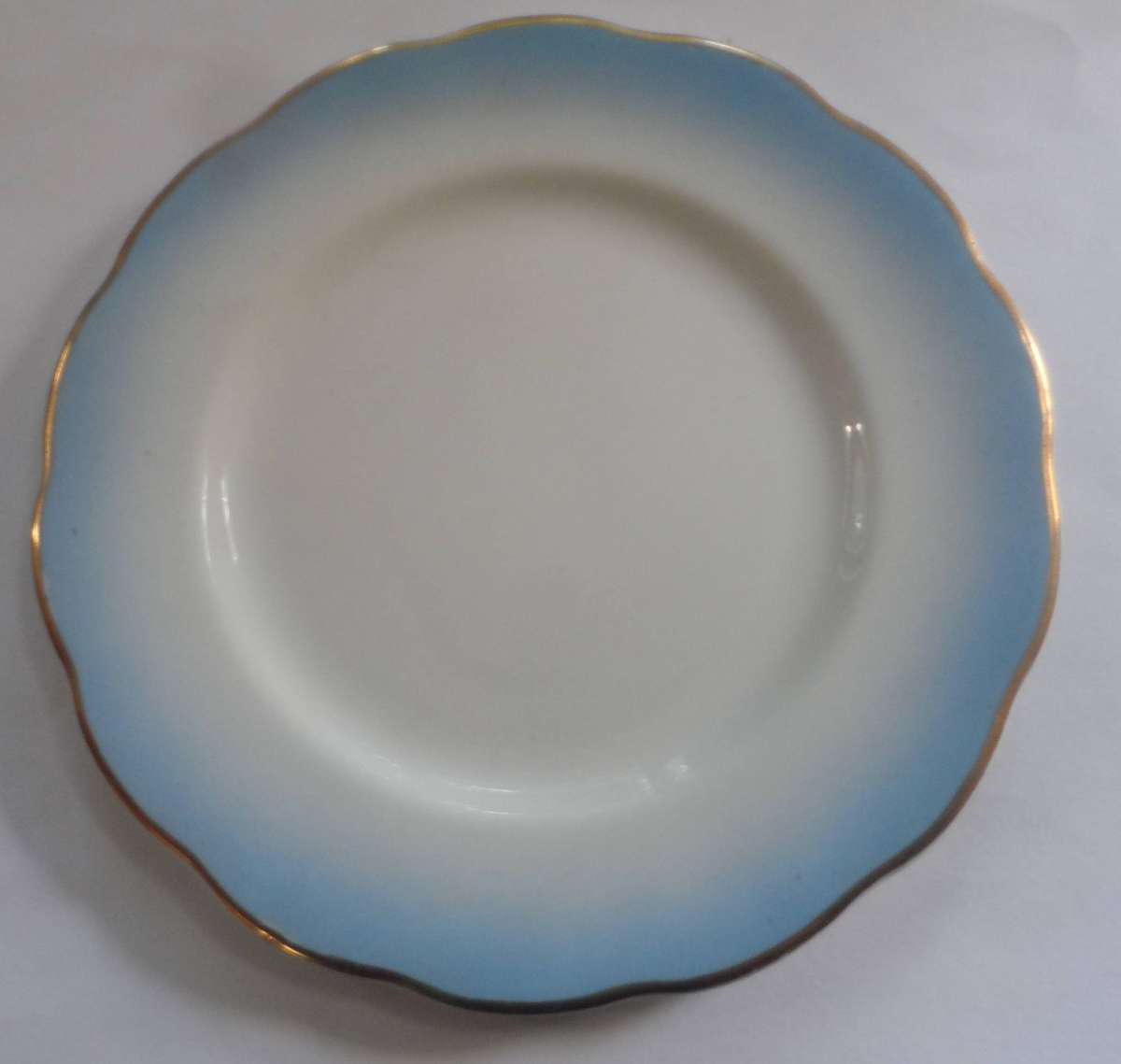 ROYAL ALBERT SAUCER ' RAINBOW ' - blue  CAKE / SIDE PLATE replacement item , 1 available
