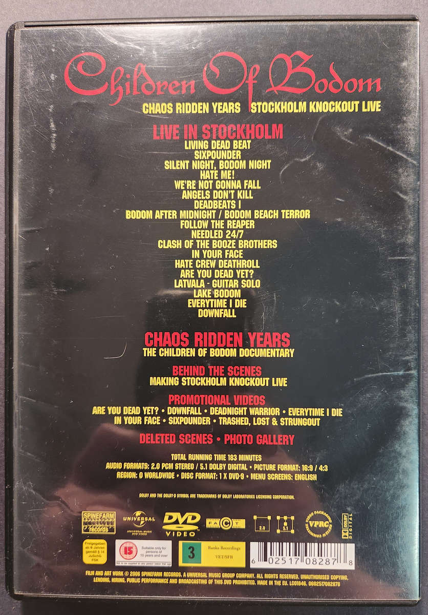 Children of Bodom - Chaos Ridden Years: Stockholm Knockout Live