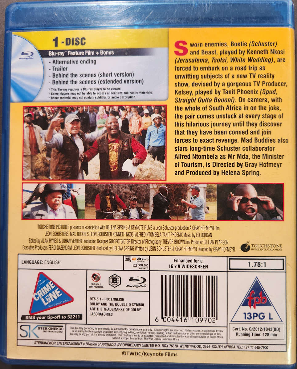 Mad Buddies (Blu Ray)