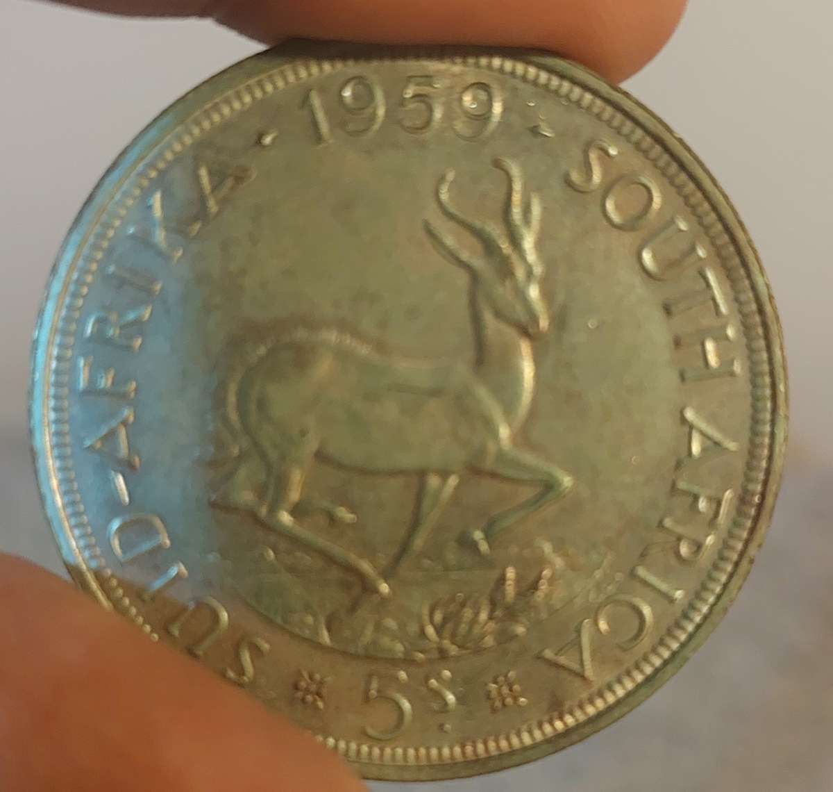 Complete crown set 1947 to 1964 (including the rare 1959) in red casing