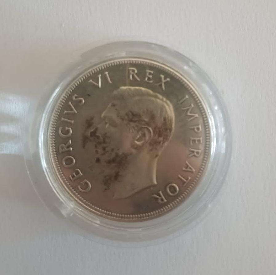 1947 South Africa 5 shillings