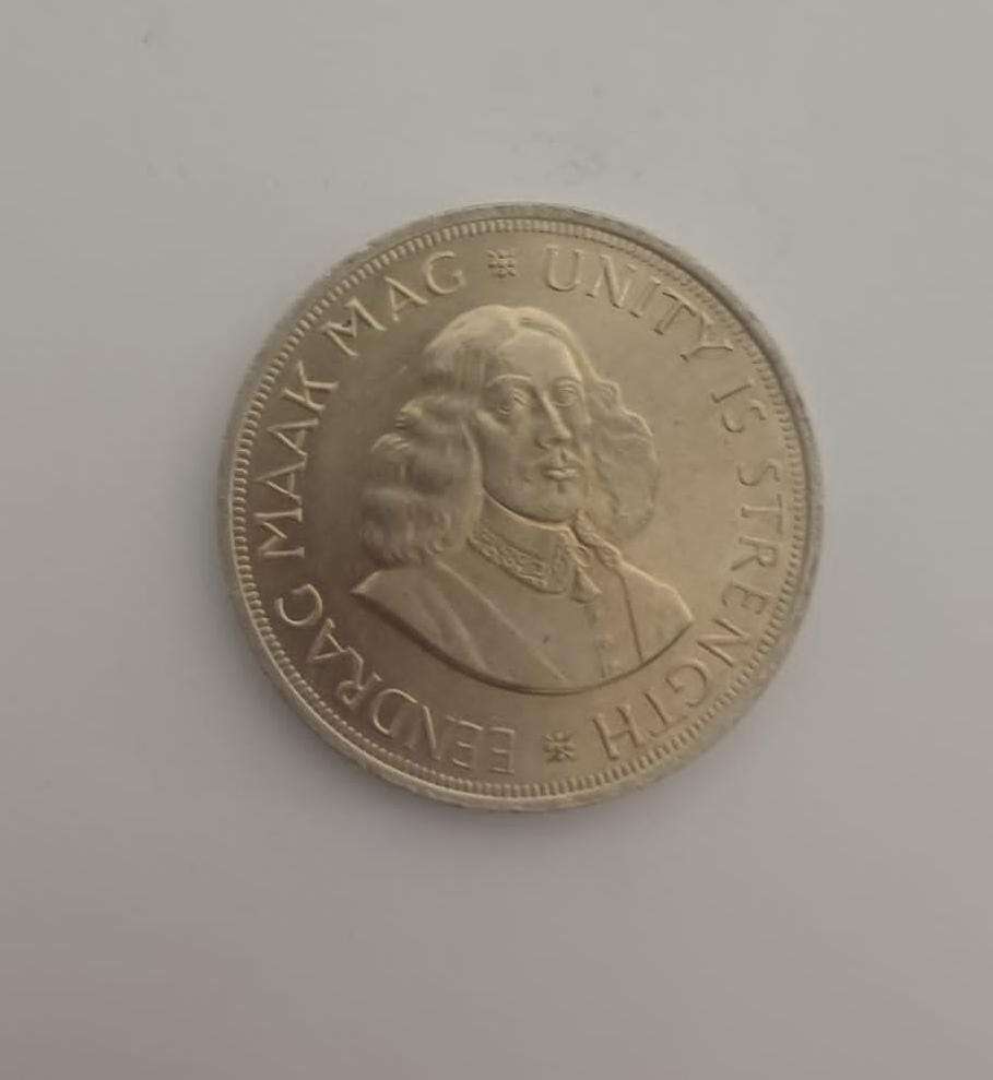 1963 South African Silver 50c