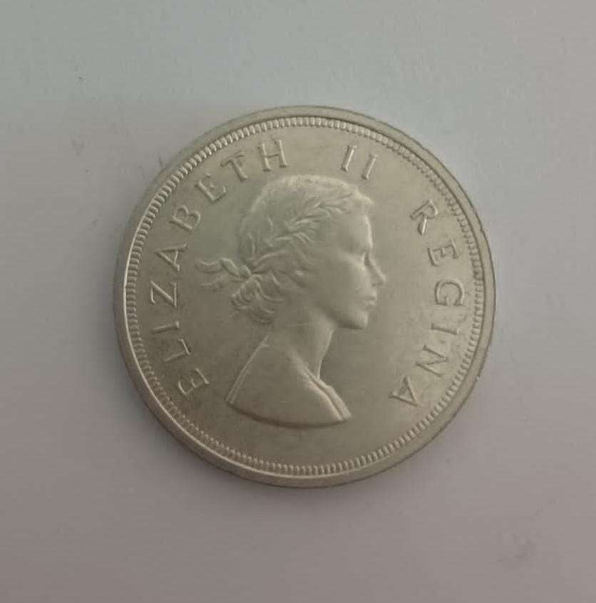 1953 South Africa 5 shillings