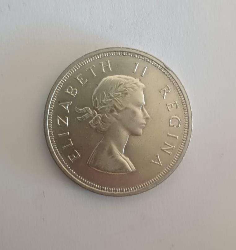 1956 South Africa 5 shillings