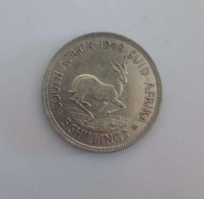 1948 South Africa 5 shillings