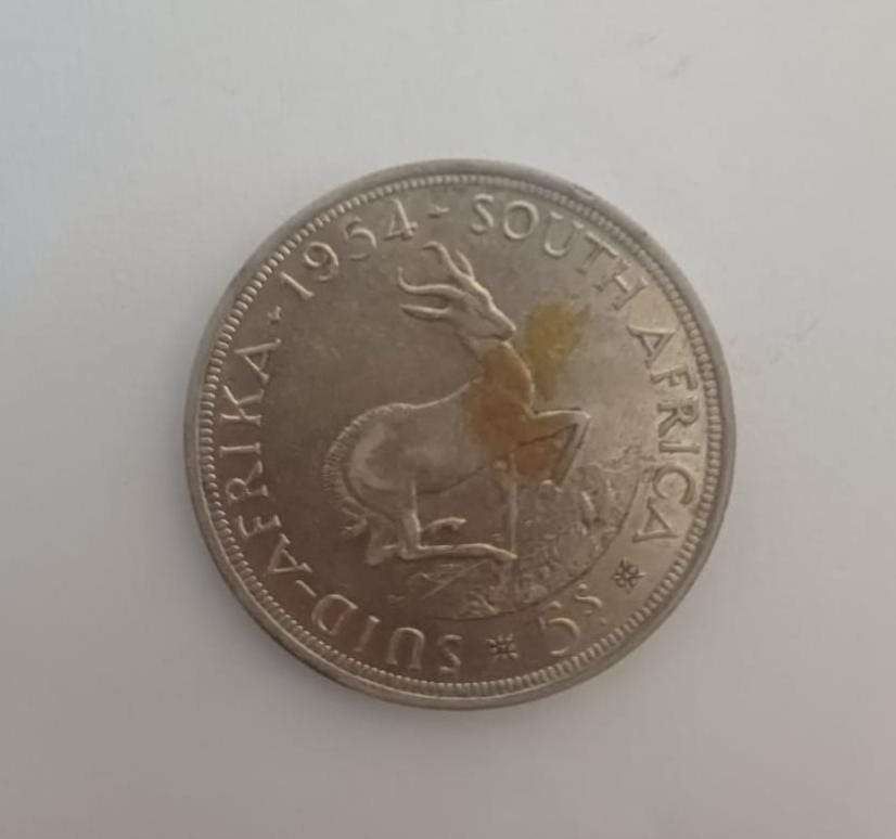 1954 South Africa 5 shillings
