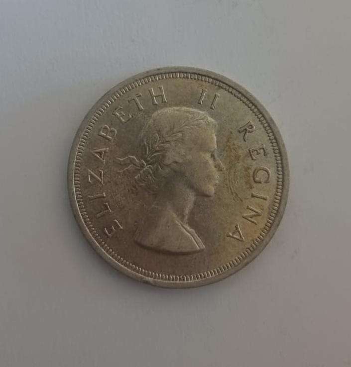 1954 South Africa 5 shillings