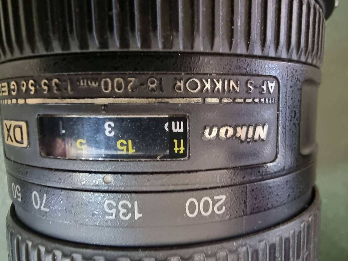 Nikon Lens AF-S DX VR 18-200mm f/3.5-5.6G ED IF Aspherical
