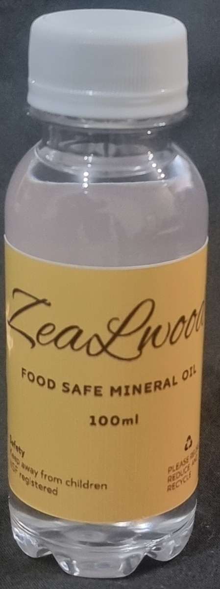 Food Grade Mineral Oil - ZeaLwood (100ml)