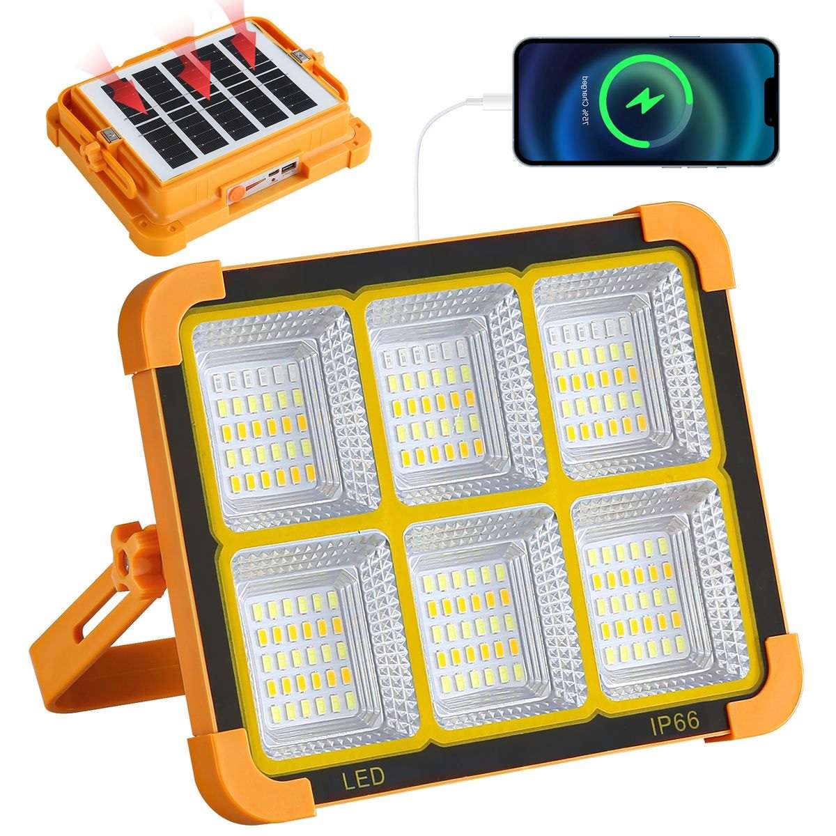 FIVESTAR Waterproof LED Solar , Outdoor ,Working and Load Shedding Light