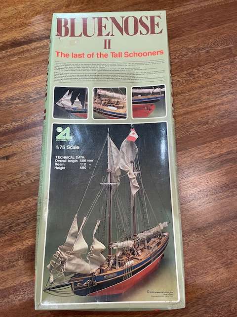 ARTESANIA LATINA 1:75 SCALE BLUENOSE-II MODEL KIT